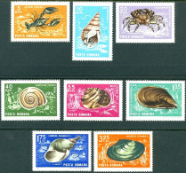 ROMANIA 1966 MARINE LIFE** - Mundo Aquatico