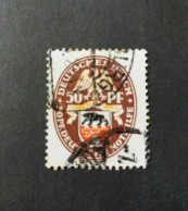 GERMANY ALLEMAGNE EMPIRE 1928 DEUTSCHES REICH ANHALT MILLESIME CAT. YVERT N.420 - Gebraucht