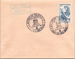 FRANCE- Enveloppe  Du 21.22 Septembre 1946. Exposition Philatelique D'Enghien Les Bains - Cachets Commémoratifs