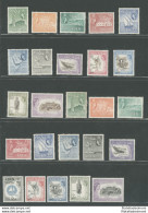 1953-63 ADEN, Stanley Gibbons N. 48-72, Serie Di 25 Valori - MNH** - Altri & Non Classificati