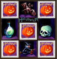 Bloc N° 40 Halloween De 2001 Classeur Noir - Mint/Hinged