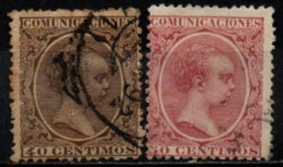 ESPAGNE 1889-99 O - Used Stamps