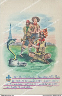 Cb184 Cartolina Moisson Parigi Raduno Boy Scout Scoutismo Illustratore - Autres & Non Classés