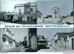 Bp116 Cartone Con Incollate 4 Bozze Foto  Mazzarone Botteghelle Catania Sicilia - Catania