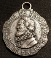 Médaille QUADRICENTENAIRE DE L'AVENEMENT DE PAU 1589-1989 - HENRI DE NAVARRE - Otros & Sin Clasificación