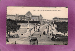 69 LYON 2 Lyon  Le Pont De L'Université Et Les Facultés   Tramway Attelage - Autres & Non Classés