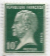 FRANCE N° 170 10C VERT TYPE PASTEUR VERT FONCE NEUF SANS CHARNIERE - Unused Stamps