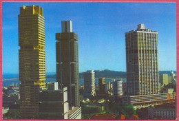 Singapore Aerial View, Shenton DBS Building Commercial Centre, SW S7980, Vintage Old 1976's_SW S7980_UNC_CPSM_cpc - Singapore