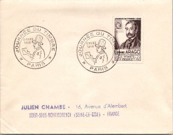 FRANCE- Enveloppe  Journée Du Timbre Paris Le 6 Mars 1948.Etienne Argo - Commemorative Postmarks