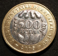 ETATS DE L'AFRIQUE DE L'OUEST - 500 FRANCS 2005 - KM 15 - ( FCFA - BCEAO ) - Altri – Africa