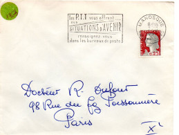 ALPES De HP - Dépt N° 04 = MANOSQUE 1963 = FLAMME Non Codée = SECAP Multiple 'Les PTT Vous Offrent SITUATIONS ... ' - Mechanical Postmarks (Advertisement)