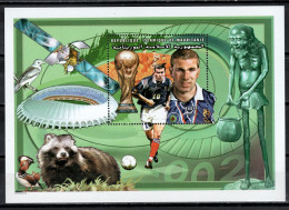 Mauritania 2000 Football Soccer World Cup, Space S/s MNH - 2002 – Südkorea / Japan