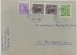 GERMANIA - BUSTA  - STORIA POSTALE - VIAGGIATA 1948 - Sonstige & Ohne Zuordnung