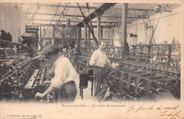 ROMILLY-sur-SEINE (Aube) - Un Atelier De Bonneterie - Précurseur Voyagé 1905 (2 Scans) - Romilly-sur-Seine