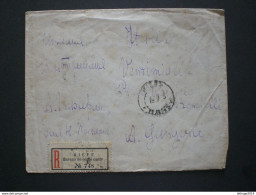 RUSSIA RUSSIE РОССИЯ STAMPS COVER 1923 REGISTER MAIL RUSSLAND TO ITALY OVER STAMPS RRR - Brieven En Documenten