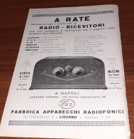 Pubblicità Fabbrica Apparecchi Radiofonici F.A.R. (1929) - Publicidad