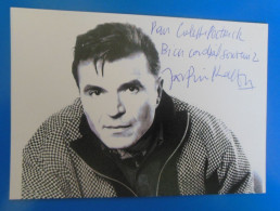 AUTOGRAPHE DE JEAN PIERRE KALFON SUR CARTE SOUPLE - Attori E Comici 