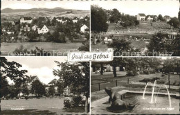 72120826 Bebra Blick Zum Alheimer Stadtbad Angerplatz Biberbrunnen Am Anger Bebr - Bebra