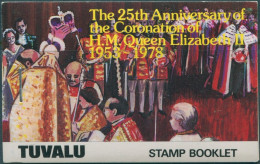 Tuvalu 1978 SG89-92 Coronation Booklet With 2 Sets - Tuvalu