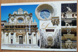 CARTOLINA ITALIA 2010 LECCE SALUTI VEDUTINE Italy Postcard ITALIEN Ansichtskarten - Lecce