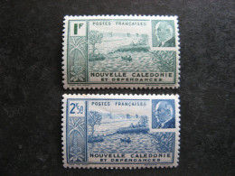 Nouvelle-Calédonie:  TB Paire N°193 Et N° 194, Neufs X . - Unused Stamps