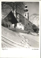 72120557 Ruhpolding Kirchenpartie Im Winter Ruhpolding - Ruhpolding