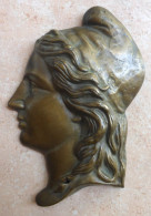 Ancienne MARIANE En Bronze 19 E Siècle - Brons