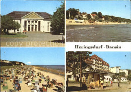 72120504 Heringsdorf Ostseebad Usedom Kulturhaus Und Bansin Strand Erholungsheim - Autres & Non Classés