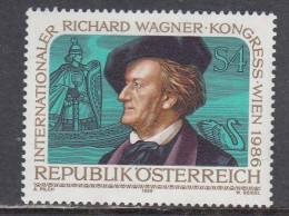 Austria 1986 - Richard Wagner, Mi-Nr. 1849, MNH** - Nuovi