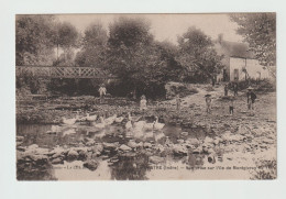 CPA - 36 - LA CHATRE (Indre) - Vue Prise Sur L'île De Montgivray - Bel état Peu Courante Vers 1905 1910 - La Chatre