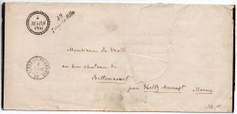 Cursive ' 49 / Vitry - La - Ville' - 1801-1848: Vorläufer XIX