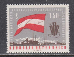 Austria 1963 - Bundeskogress Des Oestereichischen Gewerkschaftbundes, Mi-Nr. 1132, MNH** - Nuovi