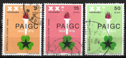 GUINE BISSAU – 1976 PAICG Anniversary Used Set - Guinée-Bissau