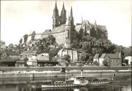 72120398 Meissen Elbe Sachsen Albrechtsburg Und Dom Dampfer Muehlberg Meissen - Meissen