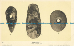 R633859 London Museum. Implements. Waterlow - Sonstige & Ohne Zuordnung