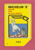 Italy, TELECOM- Michelin X, Chilometri In Più Nel Vostro Serbatoio- Magnetic Phone Cards Used By 5000 Lire. - Public Advertising