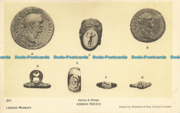 R633863 London Museum. Coins And Rings. Waterlow - Autres & Non Classés