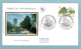 FDC France 1989 - Forêt De Fontainebleau - YT 2586 - 77 Fontainebleau - 1980-1989