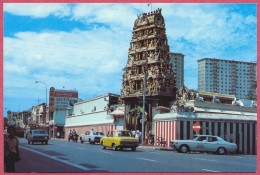 Singapore An Indian Temple MARIAMMAN Hindu ,built In 1819 South Bridge Road, Vintage +/-1975's_SW S7859_UNC_cpc - Singapur