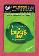 A Bug's Life, Exp. 1.Sett.1999- Prepaid Calling Card. New. 1 Min. Limited Edition. - Schede GSM, Prepagate & Ricariche