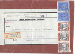 Postzegels > Europa > Duitsland > Oost-Duitsland > 1970-1979 >aangetekend Stuk Met Michelno. 618 En 644 (18061) - Covers & Documents