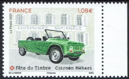 FRANCE 2021 - Fête Du Timbre - Citroën Méhari - YT 5519 Neuf ** - (Découpe Du Bord De Feuille Sur Demande) - Ongebruikt