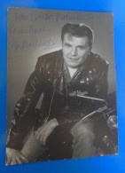 AUTOGRAPHE DE JEAN PIERRE KALFON SUR CARTE - Schauspieler Und Komiker