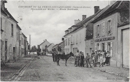 77  SOMMERON SUR MARNE - Route Nationale - Animée - Autres & Non Classés