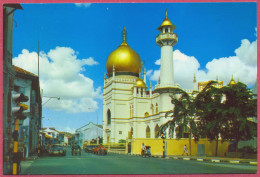 Singapore Muslim, Masjid Sultan Mosque, North Bridge Road, Vintage +/-1975's_SW S7858_UNC_cpc - Singapur