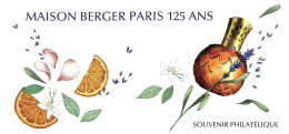 Bloc Souvenir Philatélique Maison Berger Paris 125 Ans Neuf Sous Blister - Foglietti Commemorativi