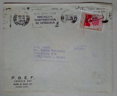 Argentine - Enveloppe Circulée Avec Timbres Sur Le Thème Des Réfugiés (1960) - Usati