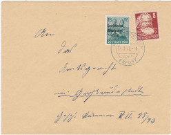 GERMANIA - BUSTA  - STORIA POSTALE - VIAGGIATA 1949 - Sonstige & Ohne Zuordnung