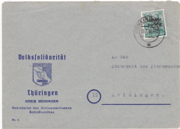 GERMANIA - BUSTA  - STORIA POSTALE - VIAGGIATA 1948 - Sonstige & Ohne Zuordnung