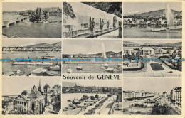 R633959 Souvenir De Geneve. C. Sartori. 1953. Multi View - Monde